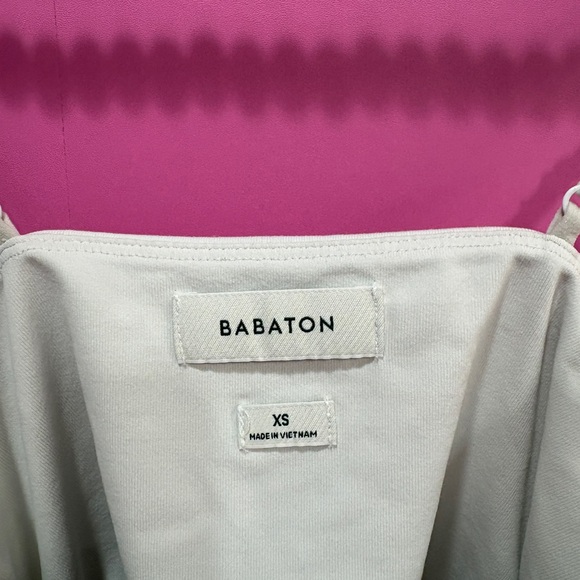 Aritzia Wilfred White Cami Crop Top - Picture 3 of 4